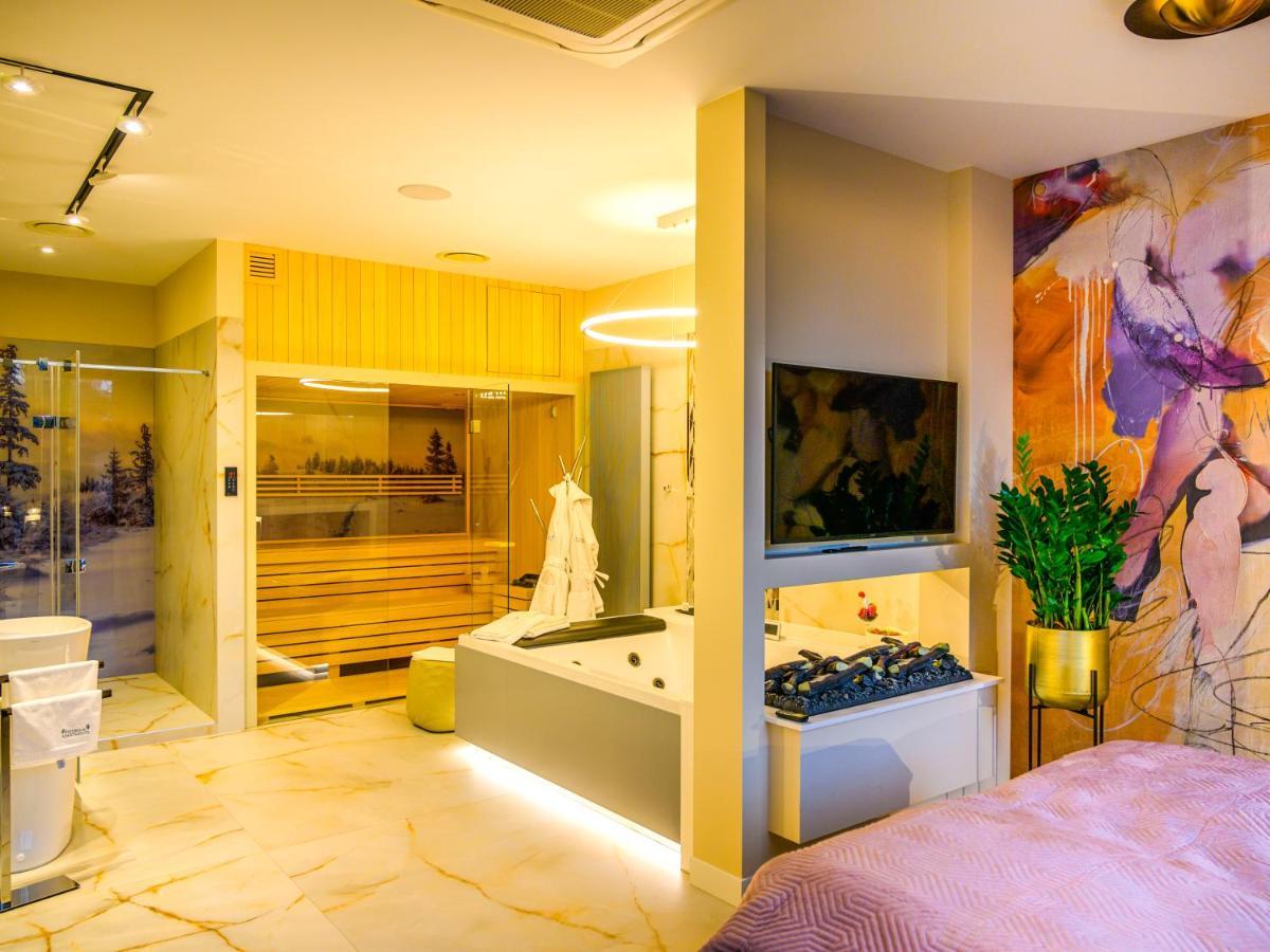Pietryna Apartments Luxury - Sauna , Jacuzzi , Bezposrednio Przy Ul Piotrkowskiej Łódź Eksteriør bilde