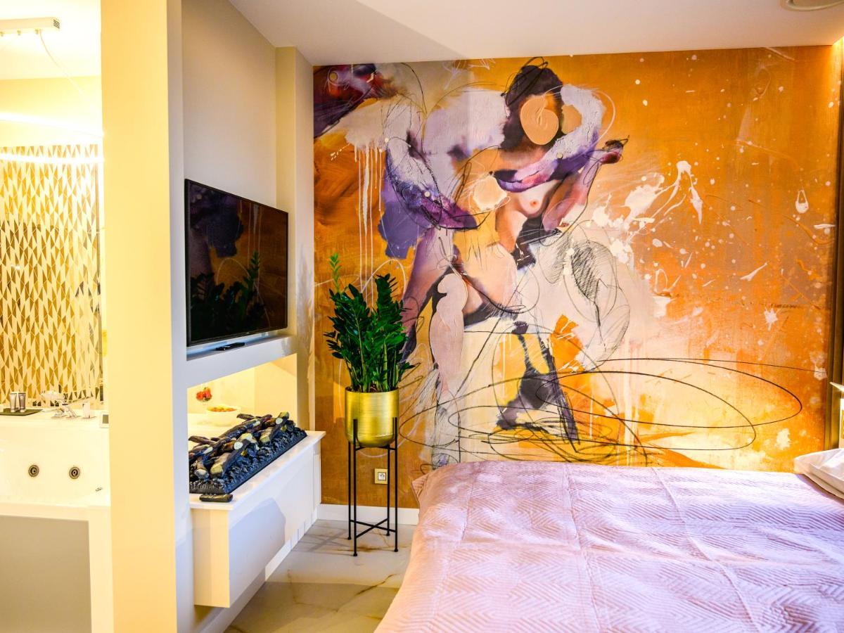 Pietryna Apartments Luxury - Sauna , Jacuzzi , Bezposrednio Przy Ul Piotrkowskiej Łódź Eksteriør bilde
