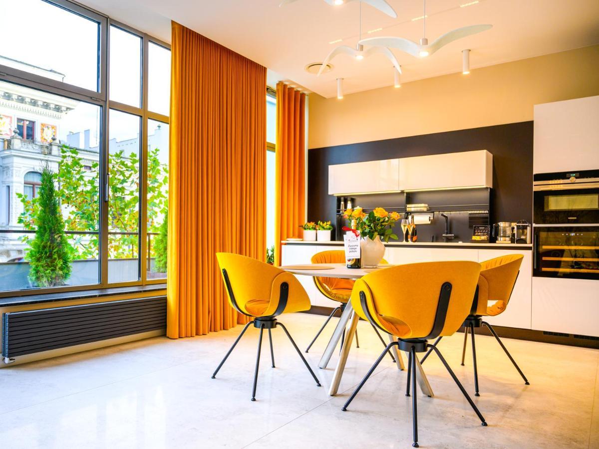 Pietryna Apartments Luxury - Sauna , Jacuzzi , Bezposrednio Przy Ul Piotrkowskiej Łódź Eksteriør bilde
