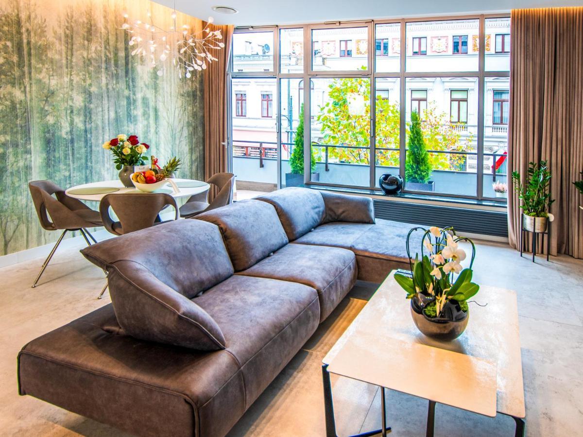 Pietryna Apartments Luxury - Sauna , Jacuzzi , Bezposrednio Przy Ul Piotrkowskiej Łódź Eksteriør bilde