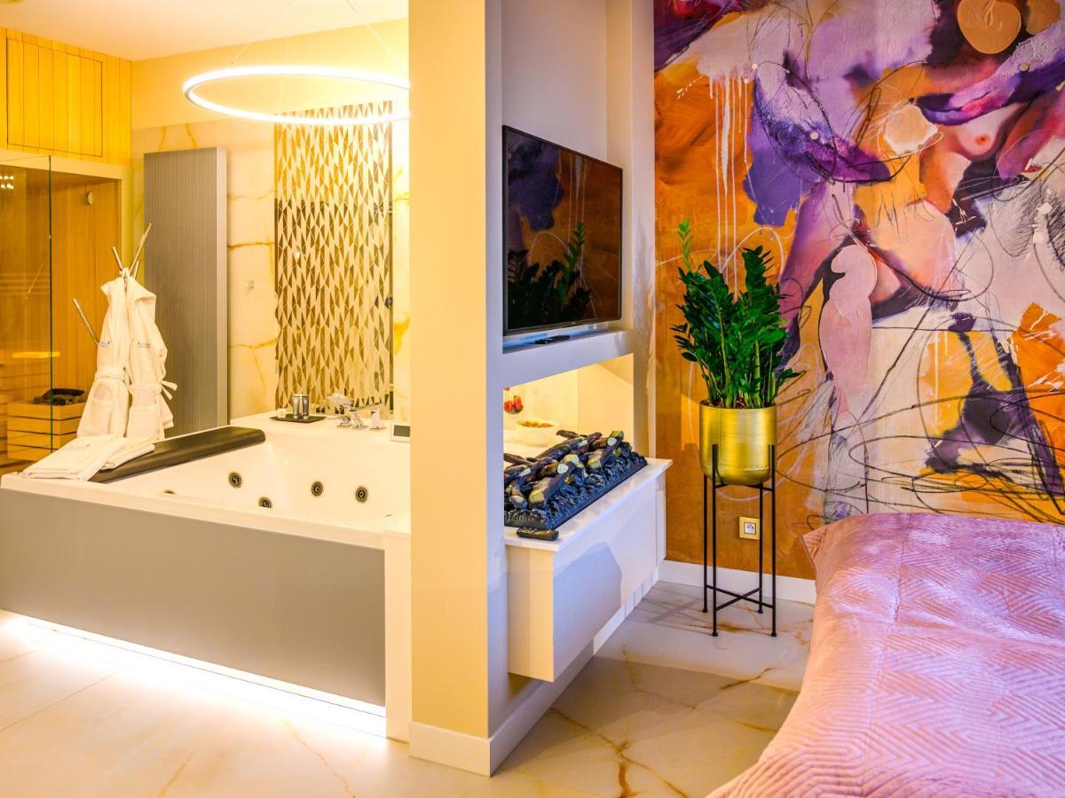 Pietryna Apartments Luxury - Sauna , Jacuzzi , Bezposrednio Przy Ul Piotrkowskiej Łódź Eksteriør bilde